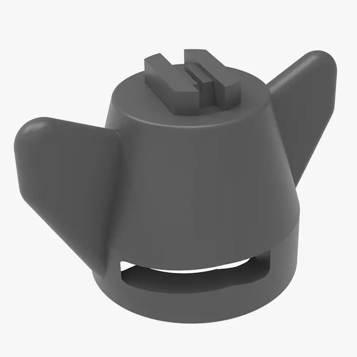 F-06-110 Gray Flat Fan Nozzle w/ Snap-Fit Cap