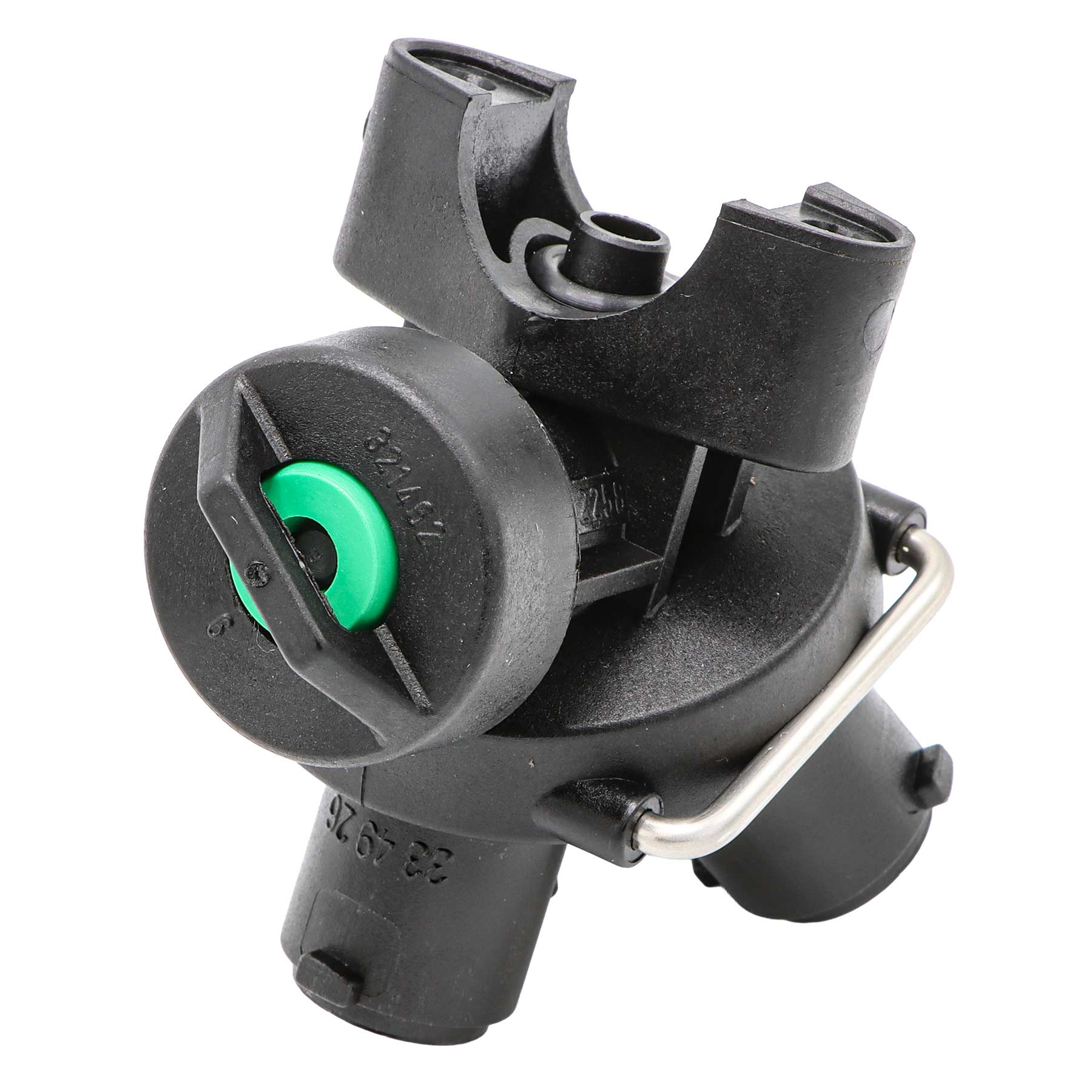 Hardi Nozzle Body, Triplet, Snapfit, Green No-Drip Spring