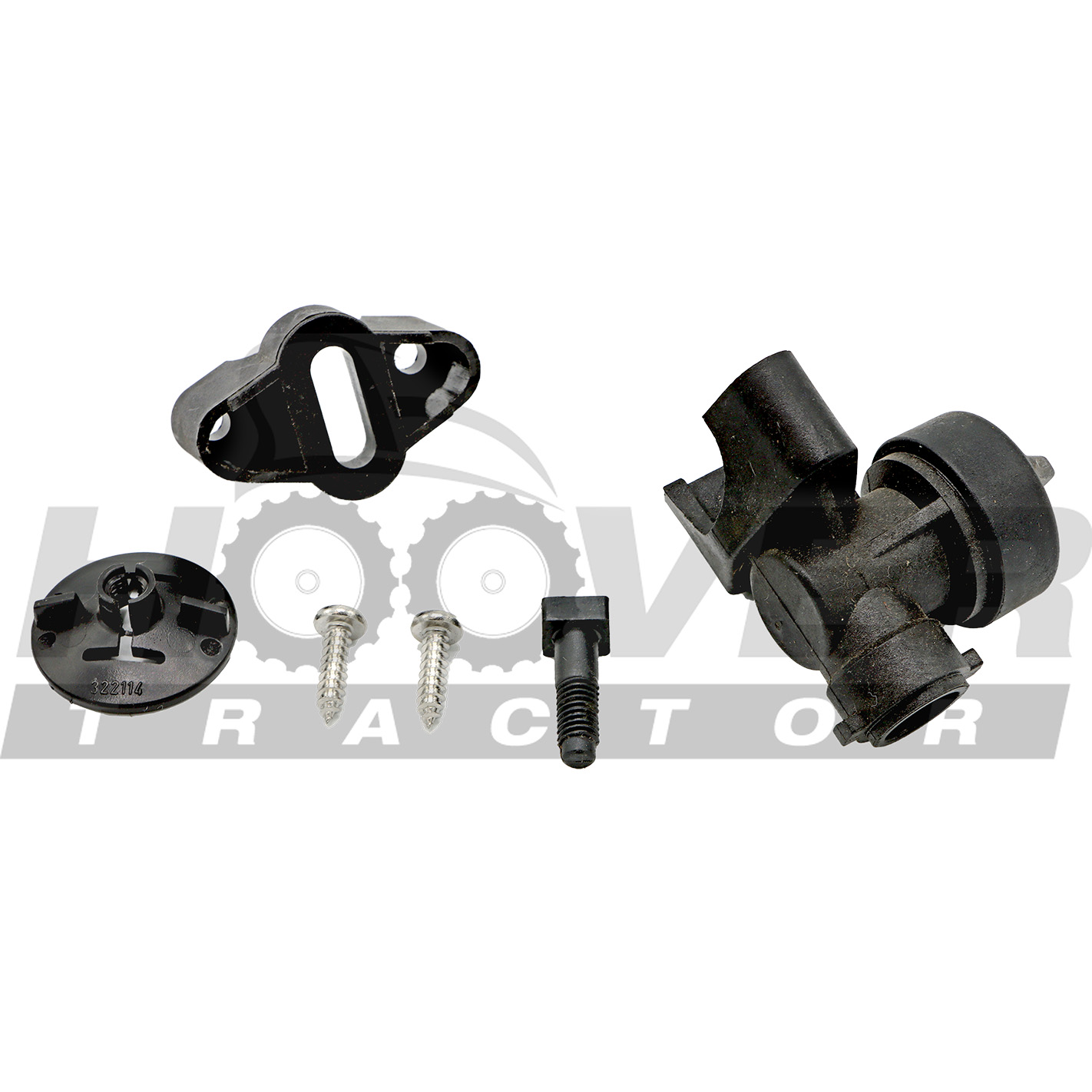 Nozzle Body, Single, Snapfit, Green No-Drip Spring