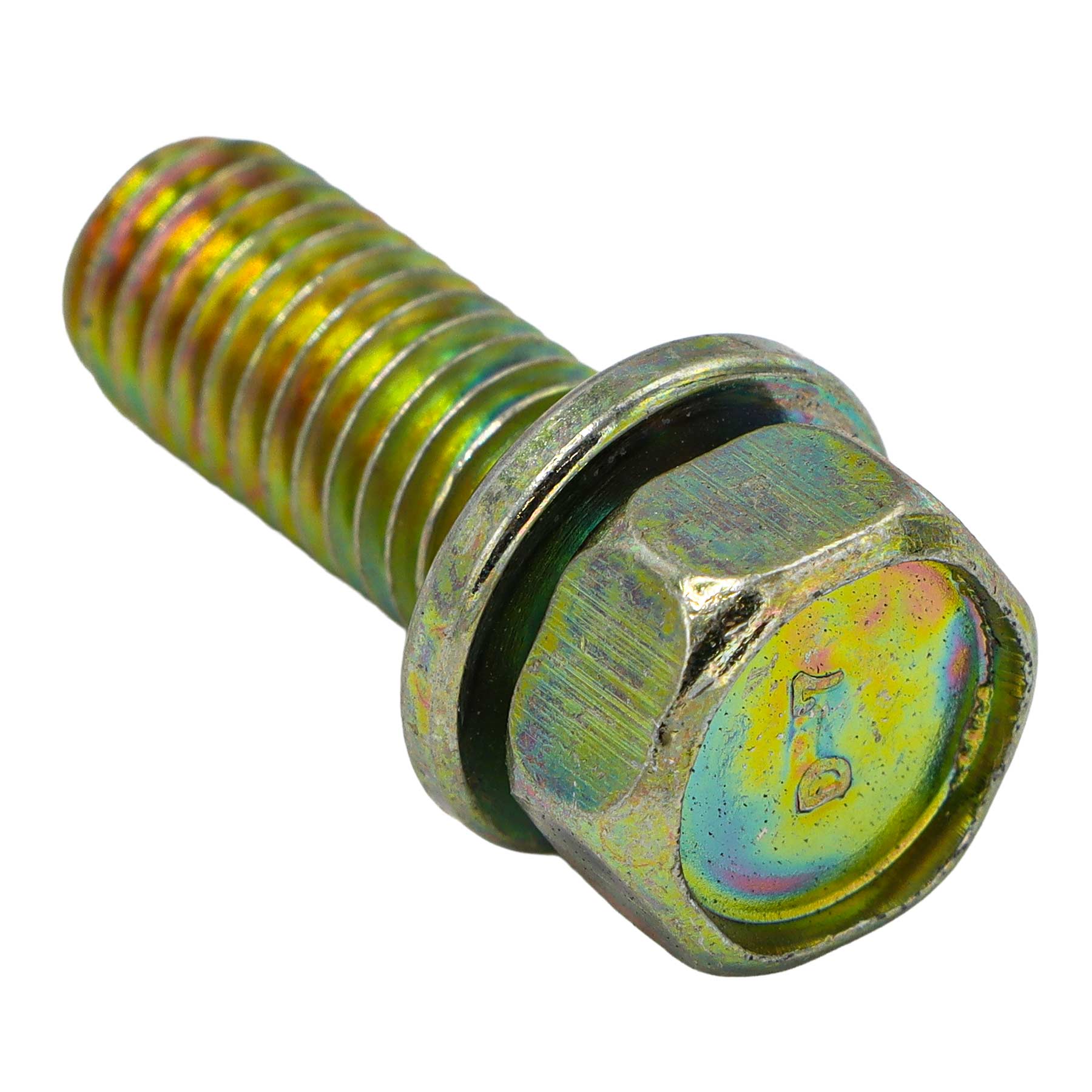 Bolt With Washer, M8 P1.25 x 22mm