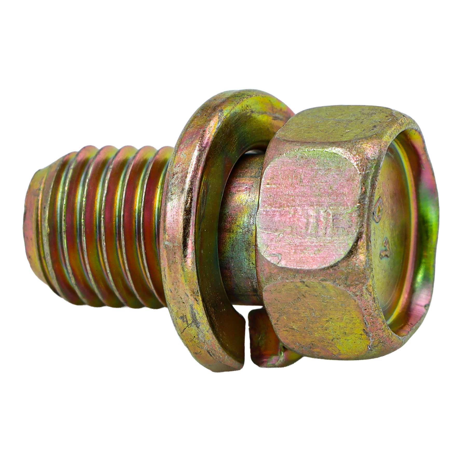 Bolt M10 P1.25x16mm W/Lock Washer