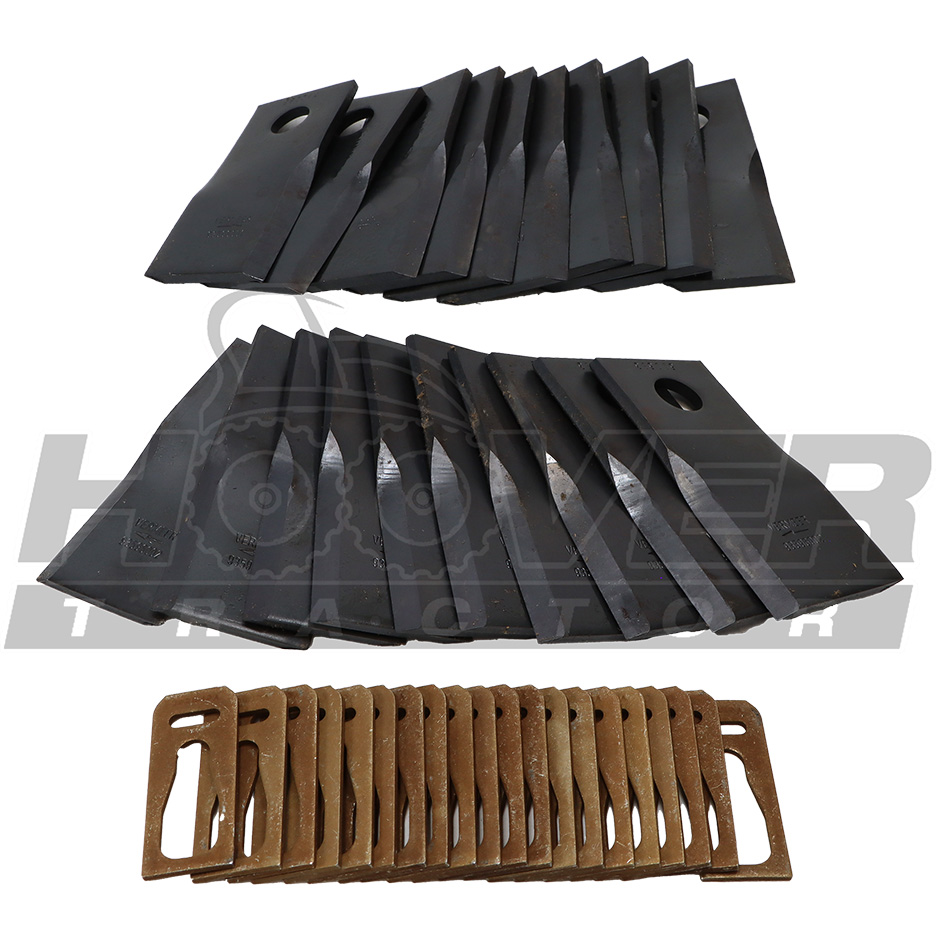 Vermeer Disc Mower Replacement Blade Kit, 10CCW & 10CW w/clips